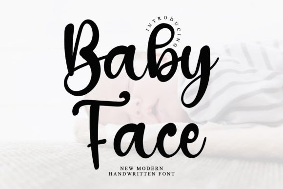 Baby Face: A Handwritten Typeface for Elegant Editorial Design