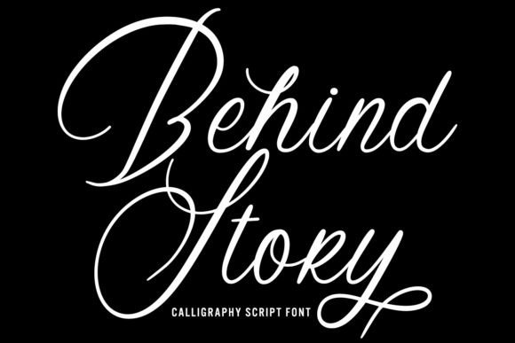 Behind Story: The Perfect Handwritten Typeface for Crafters and Sellers