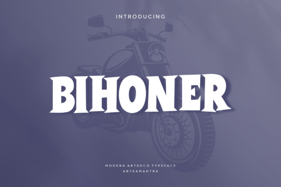 Bihoner: A Vintage Typeface for Modern Editorial Design