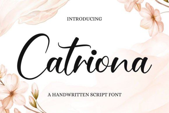 Catriona: A Timeless Handwritten Typeface for Modern Branding
