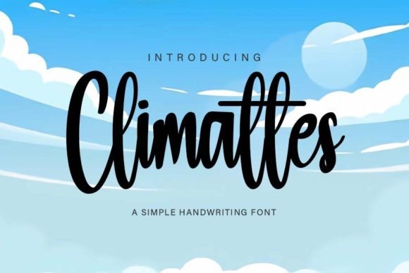 Climattes: The Handwritten Typeface That Elevates Digital Branding
