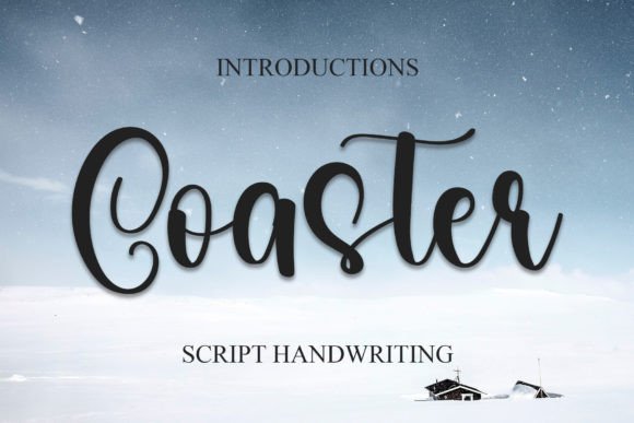 Coaster: The Magical Handwritten Typeface for Your Craft Business