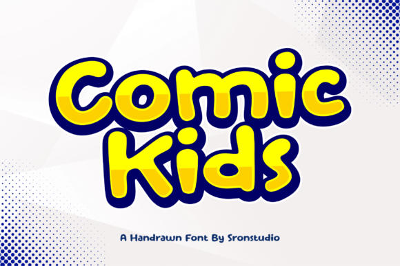Comic Kids: The Playful Typeface That Boosts Campaign Fun