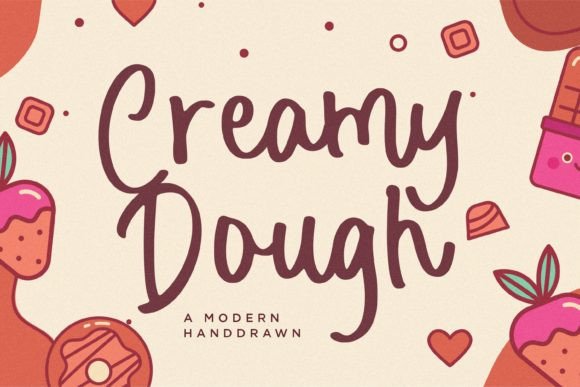Creamy Dough: The Modern Handwritten Typeface for Web Design