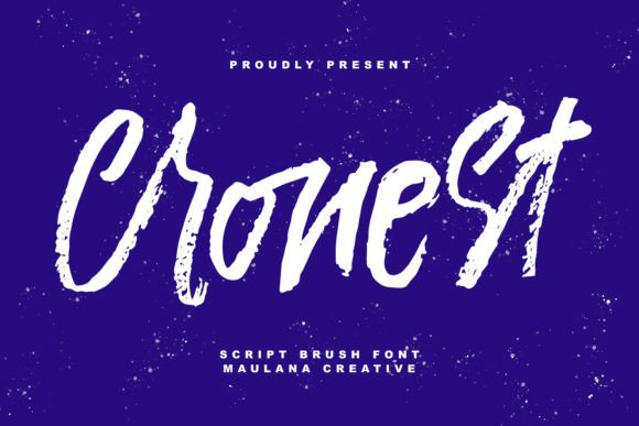 Cronest: The Handwritten Typeface That Brings Life to Editorial Layouts
