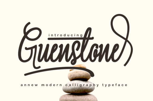 Guenstone: The Magical Script Font for Handmade Creators