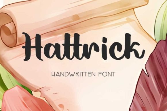 Hattrick: The Bold Script Font for Scroll-Stopping Campaigns