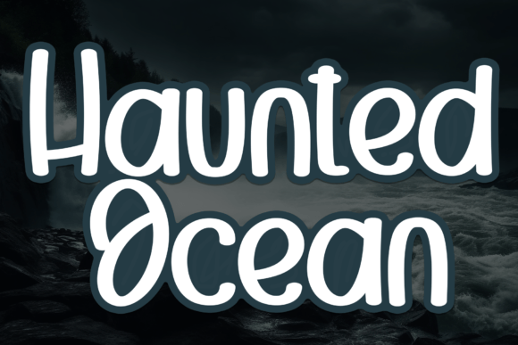 Haunted Ocean: The Sweet Display Font for Engaging Editorial Design