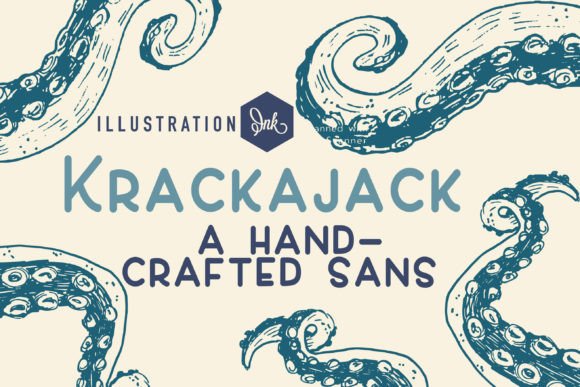 Krackajack: The Hand-Crafted Typeface for Modern Web Design