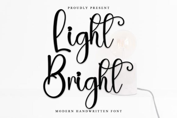Light Bright: The Handwritten Typeface That Polishes Small Business Branding