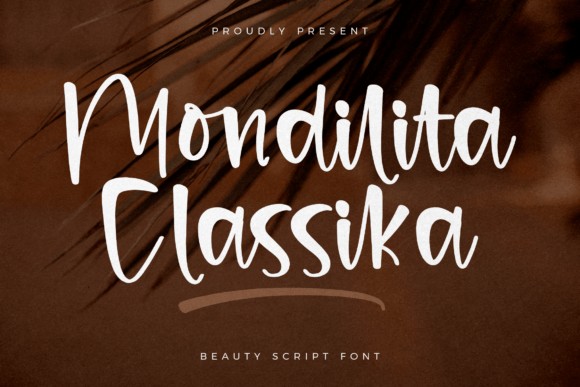Mondilita Classika: The Perfect Handwritten Typeface for Crafters