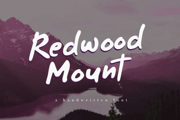 Redwood Mount: The Handwritten Typeface That Elevates Your Brand