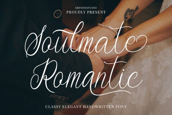 Soulmate Romantic: A Handwritten Typeface for Elegant Branding
