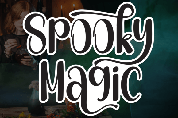Spooky Magic: The Modern Handwritten Typeface for Editorial Design
