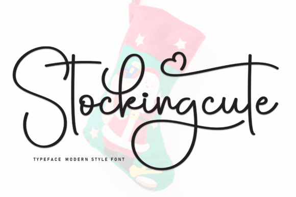 Stockingcute: A Handwritten Typeface for Authentic Brand Identity