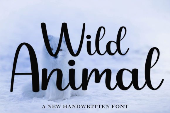 Wild Animal: The Handwritten Typeface That Elevates Small Business Branding