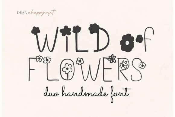 Wild of Flowers: The Perfect Script Font for Handmade Products